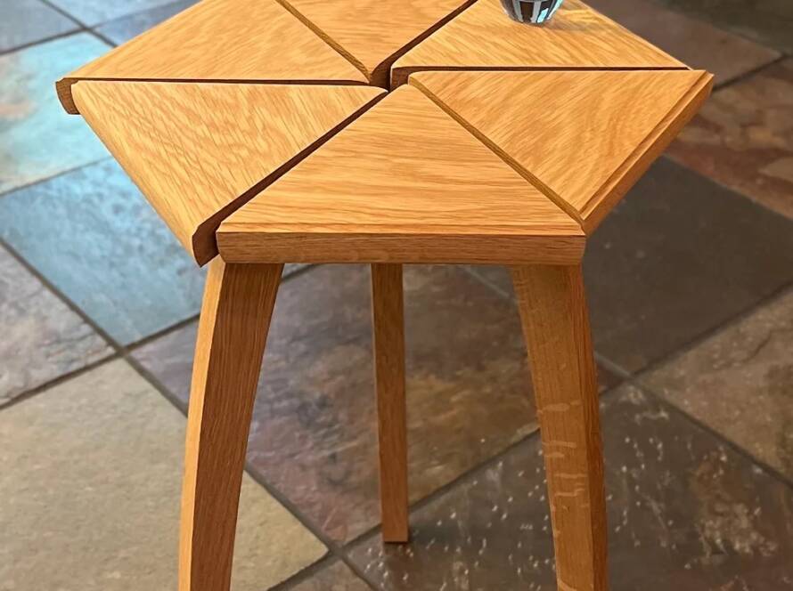 Daisy Side Table: Building Confidence for the Beginning Woodworker - Image 1