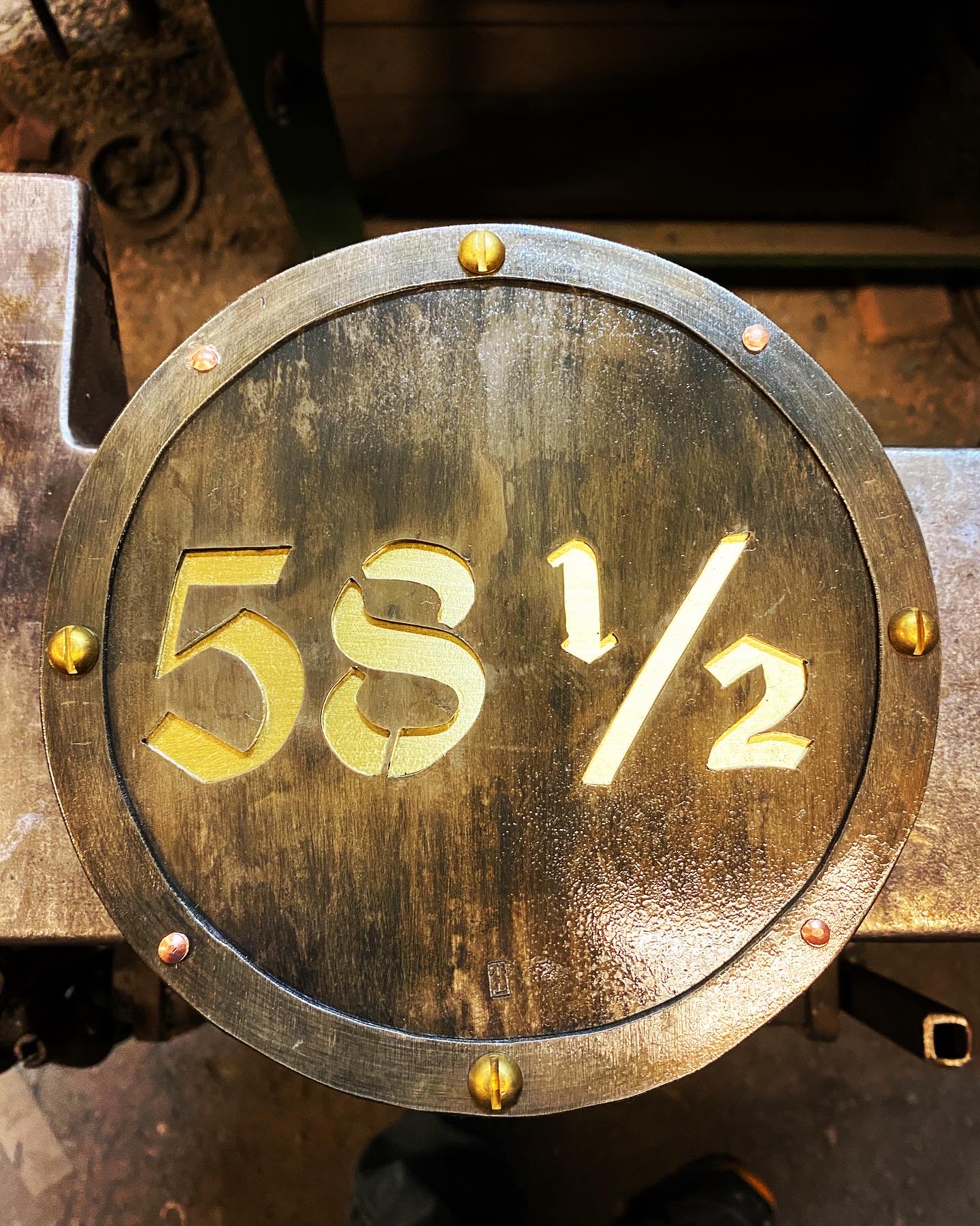 Make a Brass and Steel House Plaque - Image 3