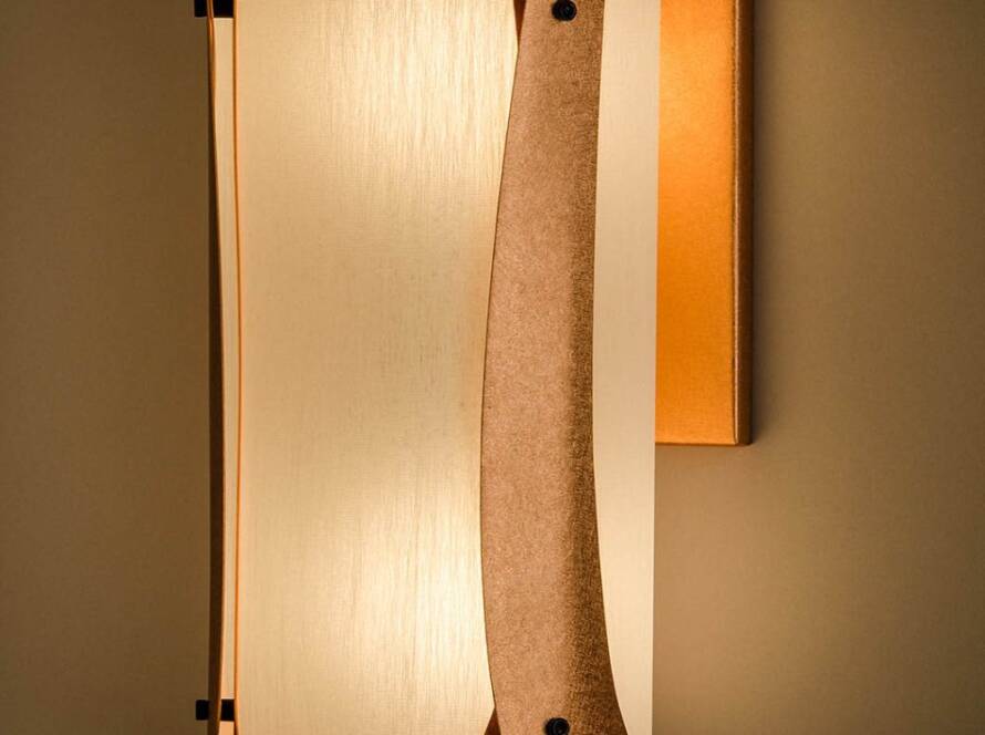 Copper Wall Sconce - Image 1