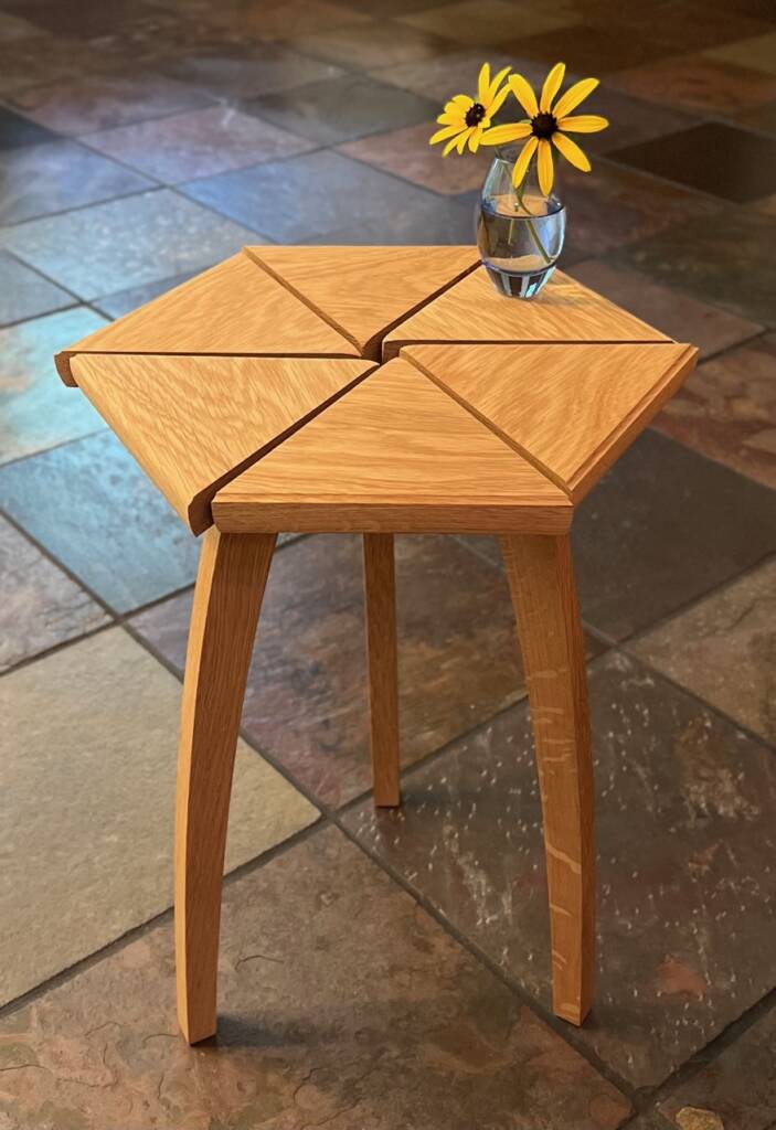 Daisy Side Table: Building Confidence for the Beginning Woodworker - Image 1