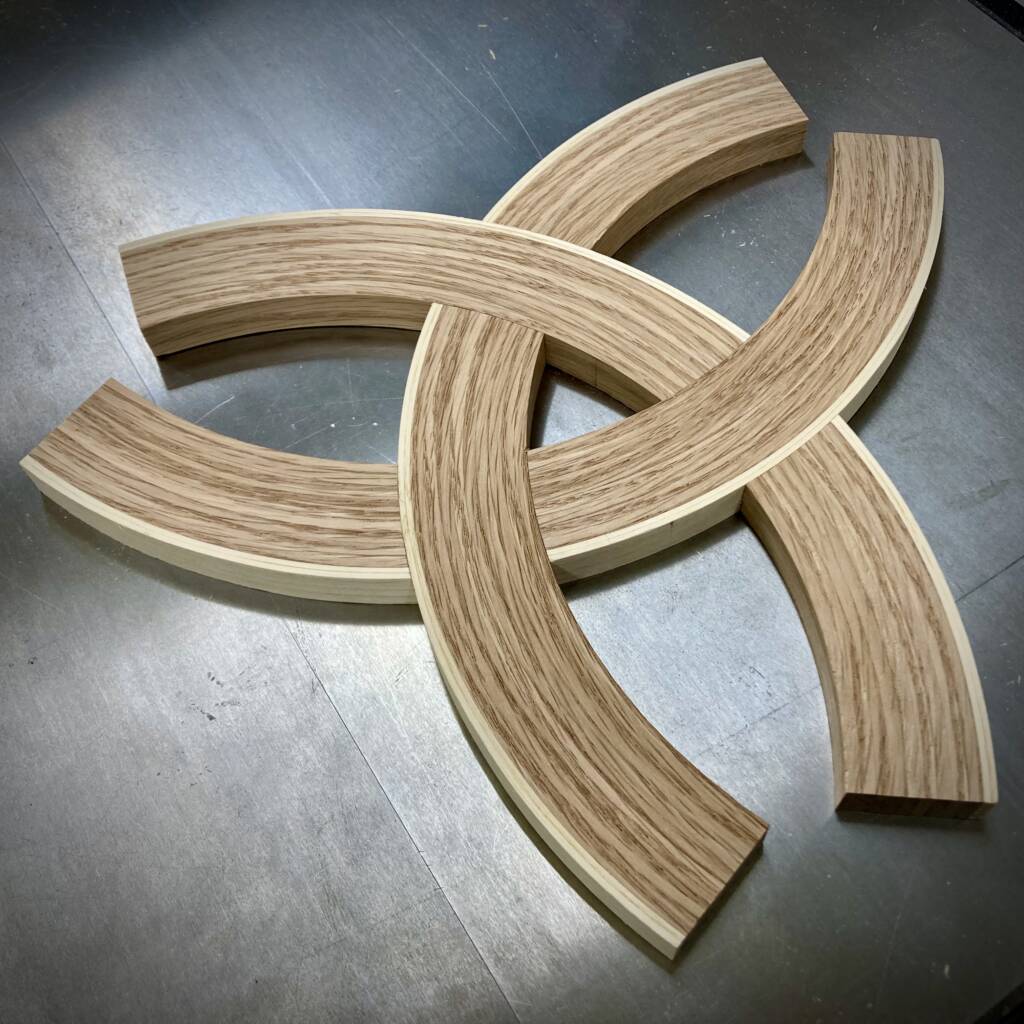 Bent Lamination Trivet - Image 1
